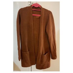 Cyrus Brown cardigan with pockets size small